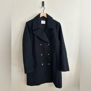Old Navy Pea Coat, black, XL womens, new with tags